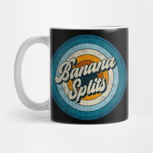 Banana Splits - Retro Circle Vintage Mug